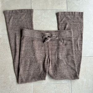 Barefoot dreams brown pants size small loungewear cozy lite